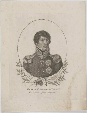Bildnis des Osterman Tolstoy