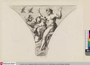 [Psyche und Venus; Psyché remet à Vénus la boite de Proserpine]