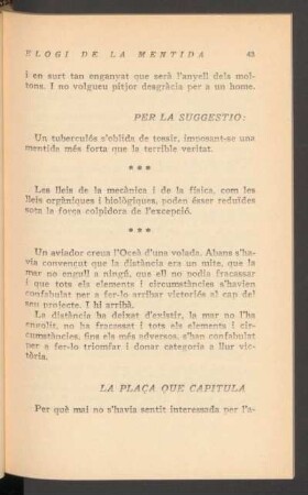 La plaça que capitula