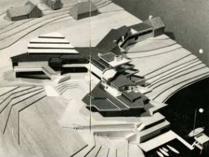 Dorfkern Gatow, Berlin-Spandau (Diplomarbeit bei Willy Kreuer): Modellfoto