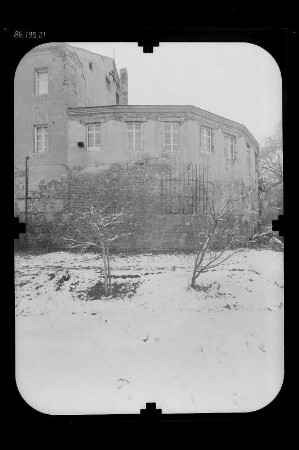 Jessen (Elster). Schloß (18. Jh., Umbau 19. Jh.). Teilansicht