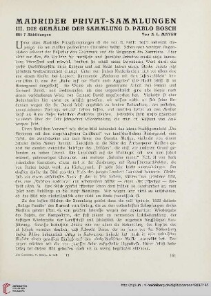 5: Madrider Privat-Sammlungen, [3], die Gemälde der Sammlung D. Pablo Bosch