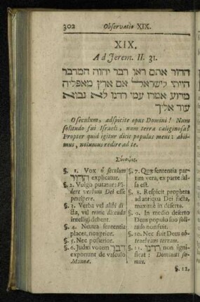 XIX. A d Jerem. II. 31.