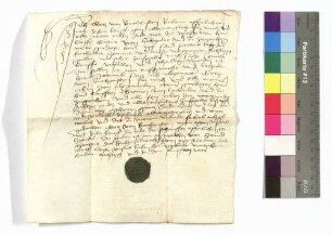 Götz von Bachenstein zu Döttingen: Schuldverschreibung.