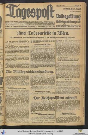 Nr. 202-231 (August 1934)