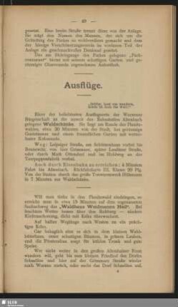 Ausflüge