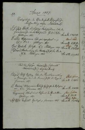 Verlagsbücher der Vandenhoek-Ruprechtischen Buchhandlung allhier. Jubilatemesse. - Aus der hiesigen Baierischen (ehemals Barmeierischen) Buchdruckerey.
