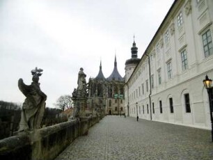 Kuttenberg: Jesuitenkolleg Barbarakirche