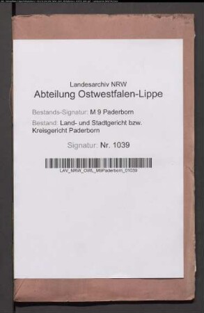 Erblasser: Schmidt, gen. Rabansmeyer, Johann; Erblasser: Schmidt, Maria Catharina, geb. Schäfers: