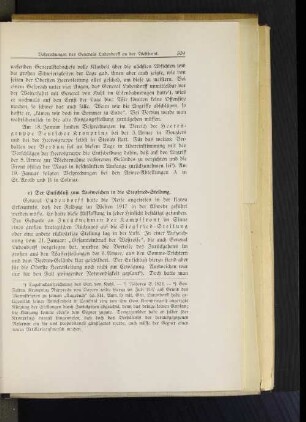 c) Der Entschluß zum Ausweichen in die Siegfried=Stellung.