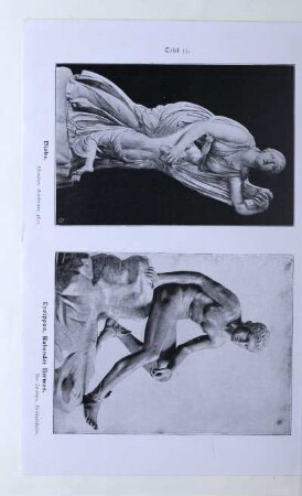 Tafel 11. Niobe. Lysippus, Ruhender Hermes