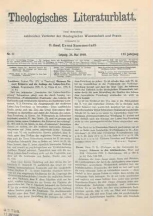 82-83 [Rezension] Preuß, Hans, Johannes in den Jahrhunderten