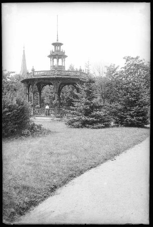 Leitmeritz. Pavillon im Stadtpark