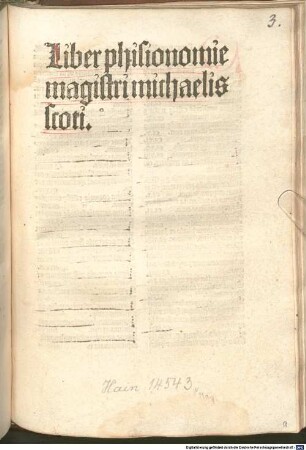 Liber physiognomiae