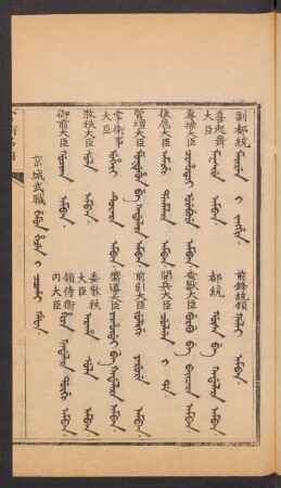 京城武職 = Gemun hecen i coohai hafan