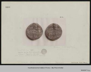 Medaille auf die Pazzi-Verschwörung mit Porträt des Lorenzo il Magnifico (Vorderseite) und Porträt des Giuliano de' Medici (Rückseite)