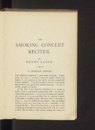 A Terrible Smoker.
