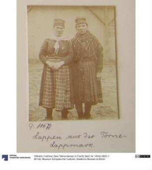 Zwei Talma-Samen in Tracht