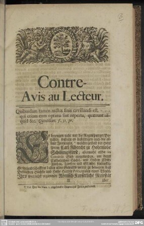 Contre-Avis au Lecteur