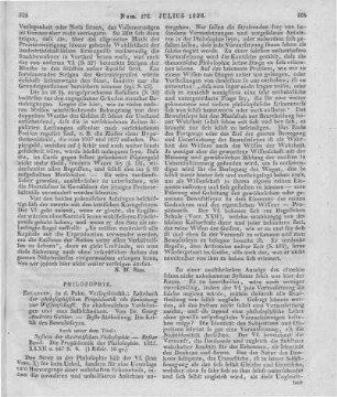 Gabler, G. A.: Lehrbuch der philosophischen Propädeutik als Einleitung zur Wissenschaft. Zu akademischen Vorlesungen und zum Selbststudium. Abt. 1. Erlangen: Palm 1827 Auch u. d. T.: System der theoretischen Philosophie. Bd. 1. Die Probädeutik der Philosophie