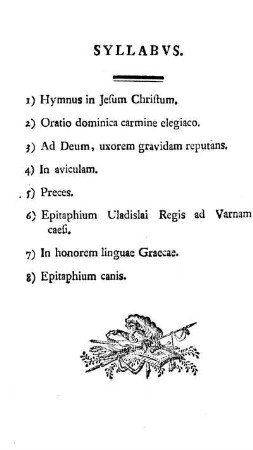 Syllabus.