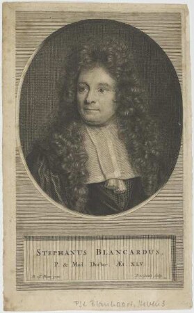 Bildnis des Stephanus Blancardus