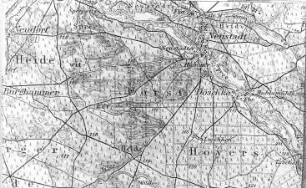 Spreetal-Neustadt (Spree). Ruhlamühle, Ausschnitt aus: Karte, Maßstab 1:100.000