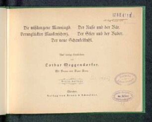Die mißlungene Mausjagd