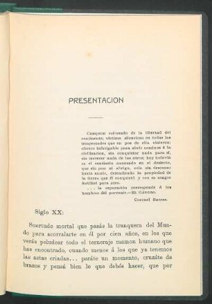 Presentación