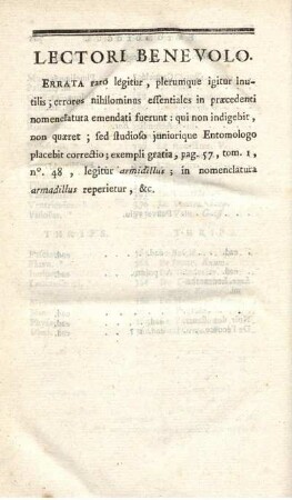 LECTORI BENE VOLO