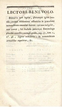 LECTORI BENE VOLO