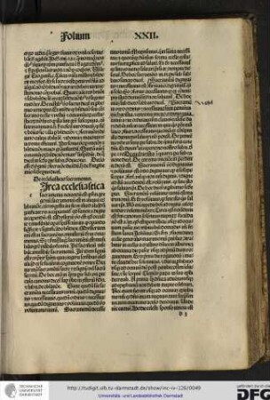 De ecclesiasticis sacramentis.
