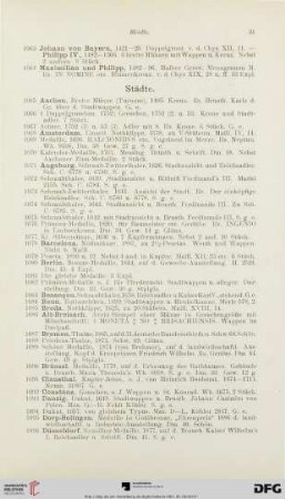 Städte (Nr. 1065-1193)
