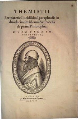 Paraphrasis in XII. librum Aristotelis de prima Philosophia