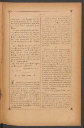 Sor Filomela