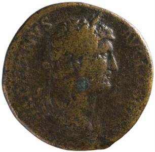 Münze, Sesterz, 134 - 138