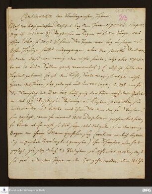 Brief von Gotthilf August Francke an Anna Magdalena Francke.