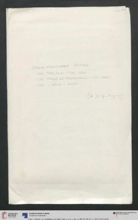 [Band 59]: Erwerbungsbücher der Antikensammlung: Spezialverzeichnisse Schmuck Slg. Terlecki (Misc. 10520), Slg. Merle de Massonneau (Misc. 11863), Slg. v. Gans (30219) [A. Greifenhagen] [= Abschrift v. Inv. 37 und Inv. 44]