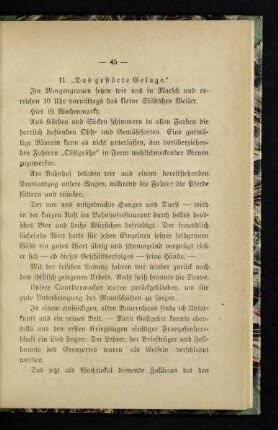 45, 11. "Das gestörte Gelage"