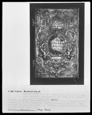 Einband liturgisches Gerät