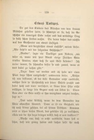 Etwas Lustiges.