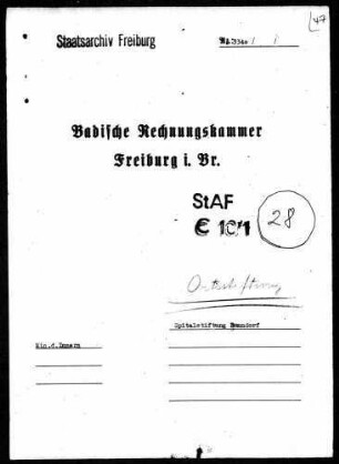 Spitalstiftung Bonndorf