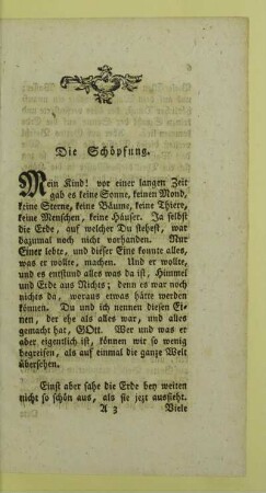 Die Schöpfung