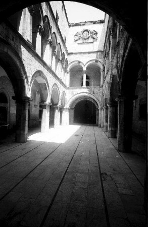 Dubrovnik: Hof des Sponza Palast