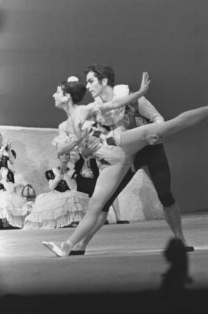 Szenenbilder aus "Don Quixote", Ballett mit Musik von Leo Spies. Staatsoper Berlin, Premiere 10.06.1969