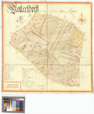 Woltersdorf (Woltersdorff) Amt/Distrikt Oder/Randow