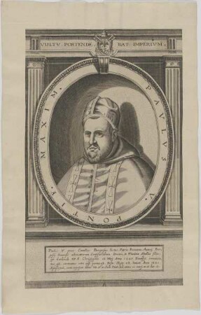 Bildnis von Papst Pavlvs V.