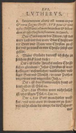LVI. Lutherus.