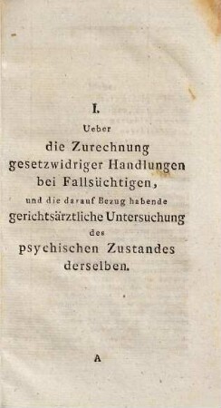 Abhandlungen aus dem Gebiete der gerichtlichen Medicin : als Erläuterungen zu dem "Lehrbuche der gerichtlichen Medicin", 4