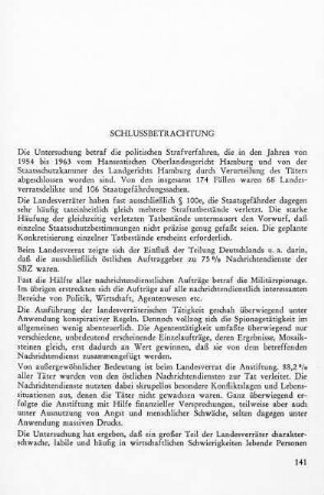 Schlußbetrachtung